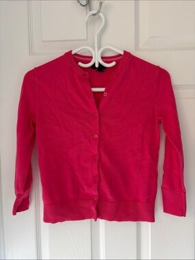 GAP Hot Pink Button-Up Women's Cardigan